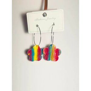Rainbow color Earring